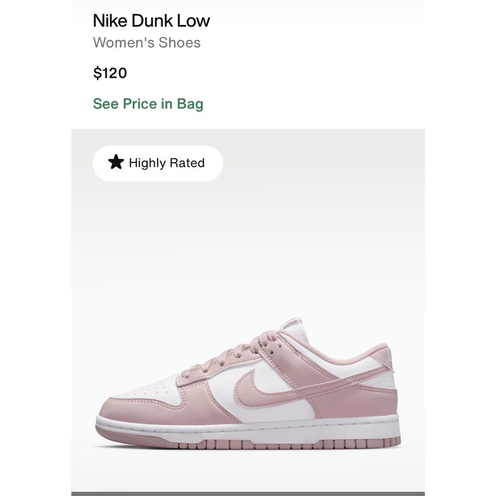 Nike Dunk Lows, Size 6.5, Unisex/Womens